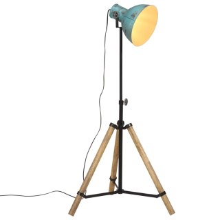  Lampa stojąca, 25 W, postarzany niebieski, 75x75x90-150 cm, E27