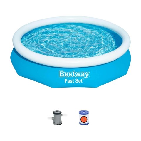 Nadmuchiwany basen Bestway Niebieski 3200 L 305 x 66 cm