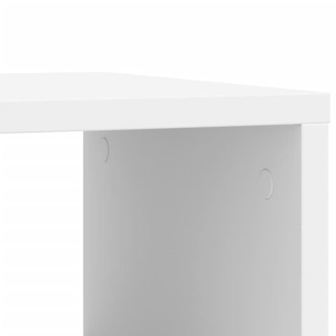  Stolik boczny na kółkach, biały, 50x30x55 cm