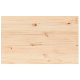  Blat do stolika, 80x50x2,5 cm, prostokątny, lite drewno sosnowe