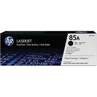 Toner Oryginalny HP 85A Czarny (2 Sztuk)