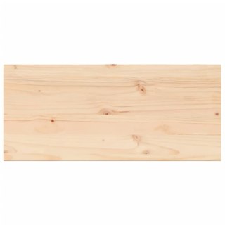  Blat do stołu, 90x40x1,7 cm, prostokątny, lite drewno sosnowe
