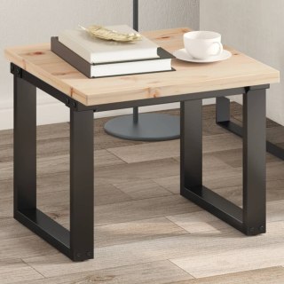  Blat do stolika, 50x50x2,5 cm, kwadratowy, lite drewno sosnowe
