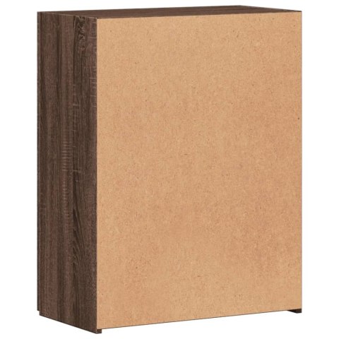  Szafka na dokumenty, brązowy dąb, 60x32x77,5 cm