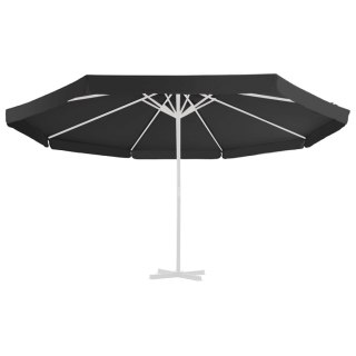  Pokrycie do parasola ogrodowego, czarne, 500 cm
