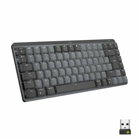 Klawiatura Logitech MX Mini Francuski Ciemny szary AZERTY AZERTY