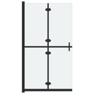  Składana ścianka prysznicowa, mrożone szkło ESG, 70x190 cm