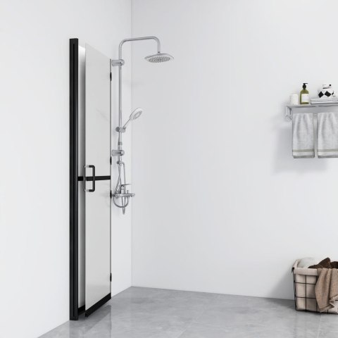  Składana ścianka prysznicowa, mrożone szkło ESG, 70x190 cm