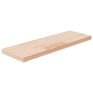  Półka, 60x20x2,5 cm, surowe lite drewno dębowe