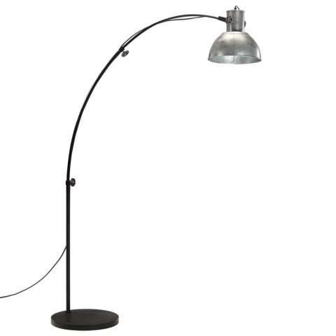  Lampa stojąca, 25 W, srebro vintage, 150 cm, E27