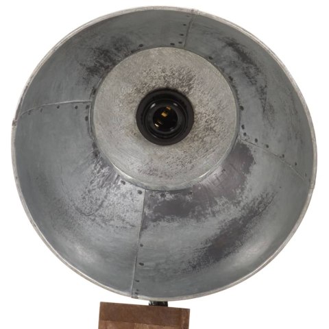  Lampa stojąca, 25 W, srebro vintage, 45x45x120 cm, E27
