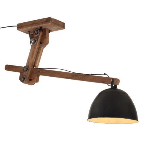  Lampa sufitowa 25 W, czarna, 105x30x65-108 cm, E27