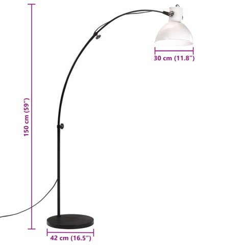  Lampa stojąca, 25 W, biała, 150 cm, E27