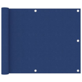  Parawan balkonowy, niebieski, 75x500 cm, tkanina Oxford