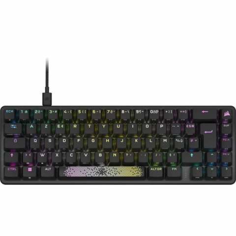 Klawiatura Corsair K65 PRO MINI Czarny Francuski AZERTY