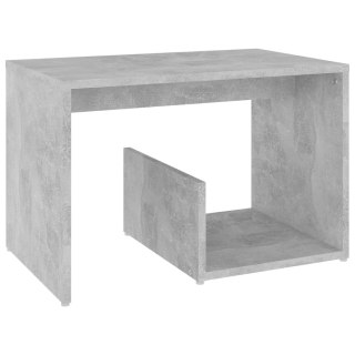 VidaXL Stolik, szarość betonu, 59x36x38 cm, płyta wiórowa
