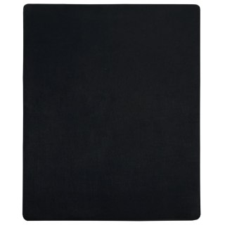  Prześcieradła, 2 szt., czarne, 90x200 cm, dżersej bawełniany