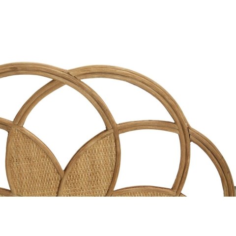 Dekoracja ścienna DKD Home Decor Brązowy Rattan (81 x 1 x 81 cm)