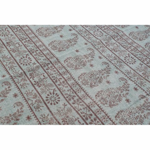 Dywan DKD Home Decor 120 x 180 x 0,4 cm Niebieski Poliester Kolor Zielony Arabia (2 Sztuk)