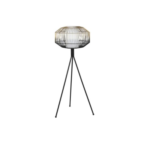 Lampa Stojąca DKD Home Decor Czarny Złoty Żelazo 50 W 220 V 39 x 39 x 103 cm