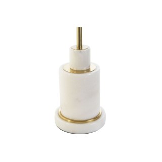 Lampa stołowa DKD Home Decor Biały Złoty Metal Marmur 50 W 220 V 25 x 25 x 81 cm