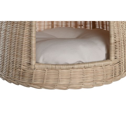 Łóżko dla zwierząt domowych DKD Home Decor 45 x 45 x 57 cm Naturalny Rattan