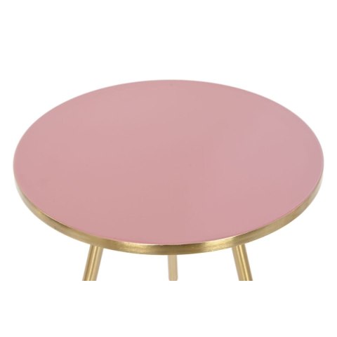 Zestaw 2 stołów Home ESPRIT Różowy Złoty 41 x 41 x 51 cm