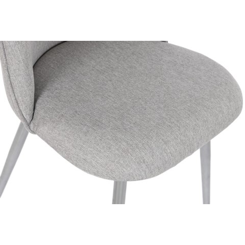 Krzesło Home ESPRIT Szary Srebrzysty 50 x 52 x 84 cm