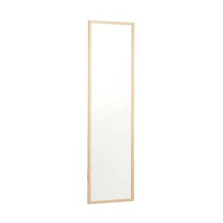 Lustro ścienne 30 x 120 cm Brązowy Drewno MDF (2 Sztuk)