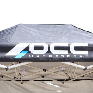 Karp OCC Motorsport OCCCARP30 Racing Czarny Poliester 420D Oxford 3 x 2 m