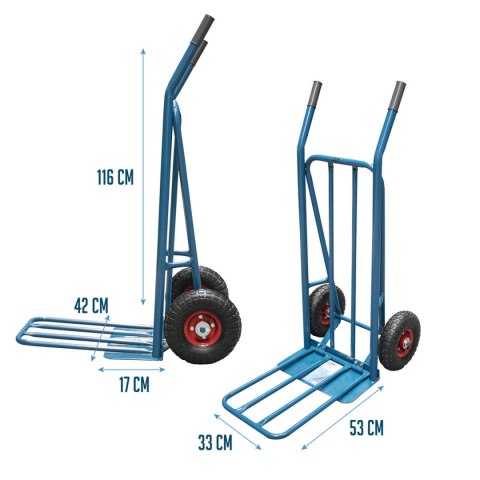 Taczka Ferrestock Uchwyt Stal 250 kg