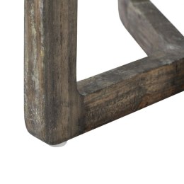 Stolik Beżowy Brązowy Masa perłowa 40 x 40 x 45 cm Drewno MDF