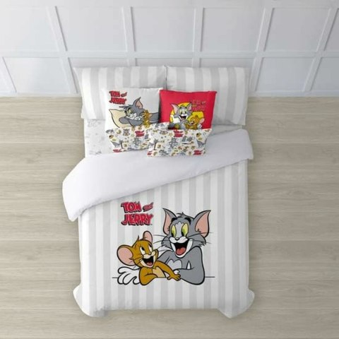 Poszwa na kołdrę Tom & Jerry Tom & Jerry Basic Wielokolorowy 175 Żyłki 240 x 220 cm