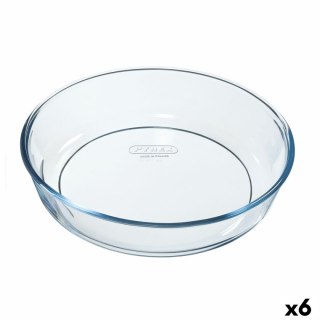 Forma do Ciast Pyrex Classic Vidrio Przezroczysty Szkło Okrągły 26 x 26 x 6 cm 6 Sztuk