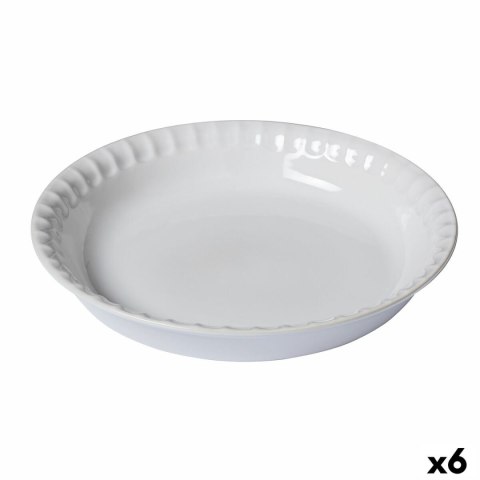 Forma do Ciast Pyrex Supreme Biały Ceramika Okrągły 25,5 x 25,5 x 4 cm 6 Sztuk