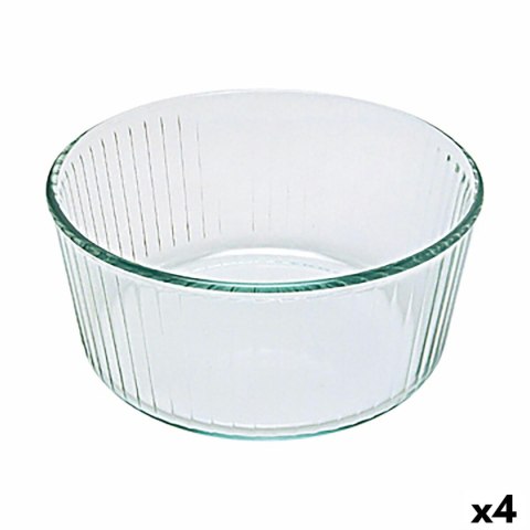 Forma do pieczenia Pyrex Classic Suflet 21 x 21 x 10 cm Przezroczysty Szkło (4 Sztuk)