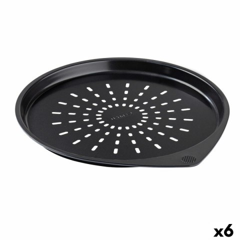 Forma na Pizzę Pyrex Magic Czarny Metal Ø 30 cm (6 Sztuk)