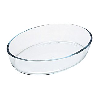 Naczynie do Piekarnika Pyrex Classic Vidrio Przezroczysty Szkło Owalna 40 x 28 x 7 cm (4 Sztuk)