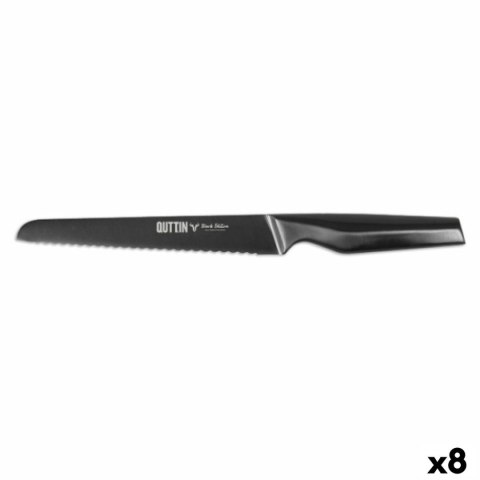 Nóż do chleba Quttin Black Edition 8 Sztuk 20 cm