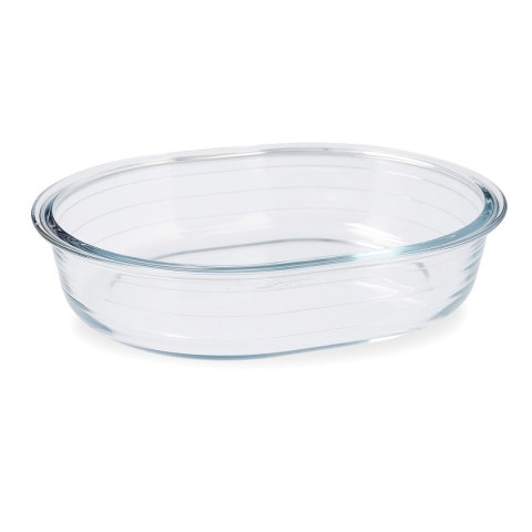 Półmisek Kuchenny Pyrex Classic Owalne Przezroczysty Szkło 25 x 20 x 6 cm (6 Sztuk)