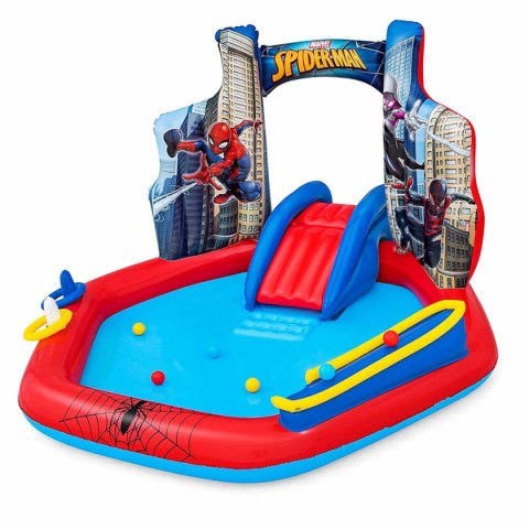 Basen dla dzieci Bestway Spiderman 211 x 206 x 127 cm Plac zabaw