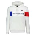Bluza z kapturem Męska Le coq sportif TRI HOODY NEW OPTICAL 2310015 Biały - L