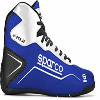 Buty Rajdowe Sparco K-POLE Niebieski/Biały