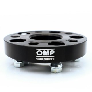 Dystanse poszerzające OMP OMPS09132501 PCD 5x112 CB 57,1 M14 x 1,50 25 mm