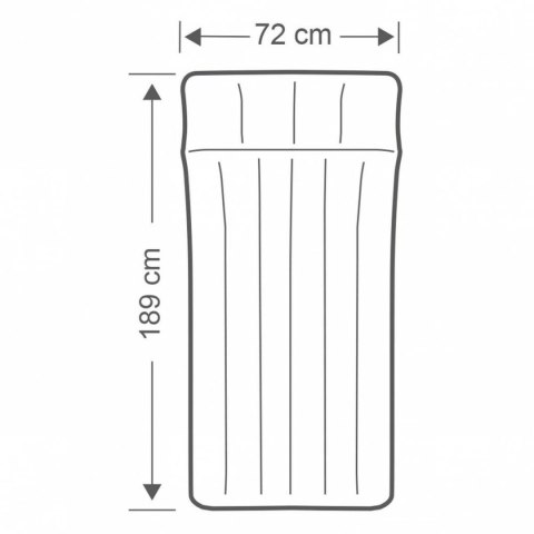 Materac Dmuchany Intex 72 x 20 x 189 cm (6 Sztuk)