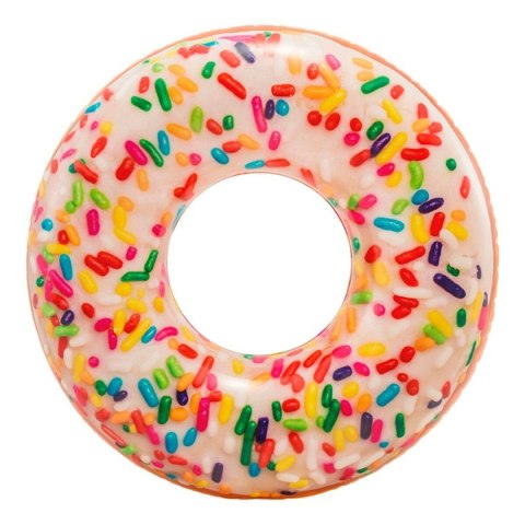 Nadmuchiwane koło Intex Donut Biały 114 x 25 x 114 cm (12 Sztuk)