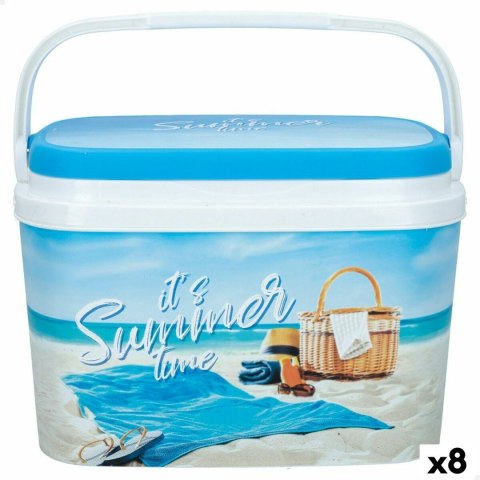 Zestaw do Ping Ponga Aktive Summer Beach Plastikowy 6 L 29 x 20 x 19,5 cm (8 Sztuk)