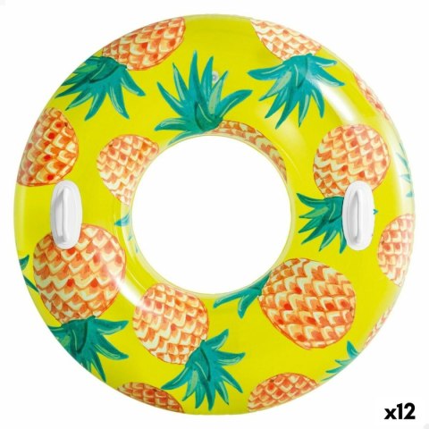 Nadmuchiwane Koło Pączek Intex Tropical Fruits Ø 107 cm (12 Sztuk)