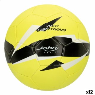 Piłka Nożna John Sports World Star 5 Ø 22 cm Skóra syntetyczna (12 Sztuk)