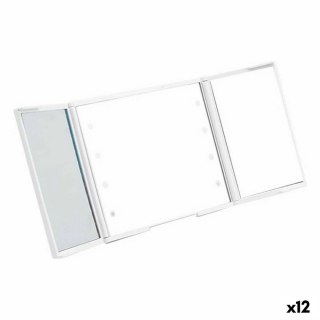 Lusterko kieszonkowe Światło LED Biały 1,5 x 9,5 x 11,5 cm (12 Sztuk)